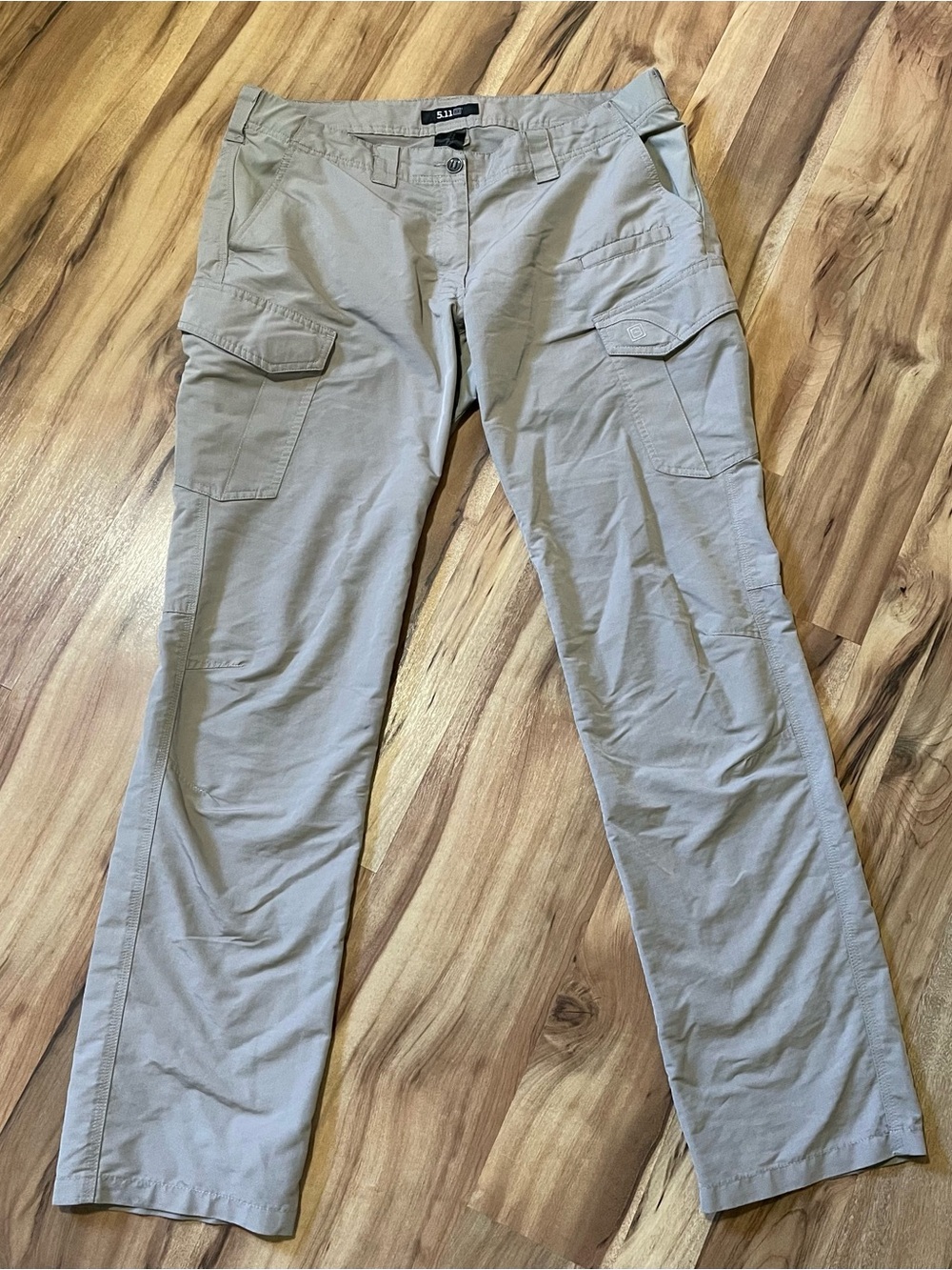 5.11 Tactical Stryke Pants Womens Beige Trousers Outdoor Hiking Work Cargo Sz 16